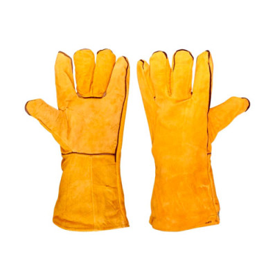 Рукавички Краги зварювальника жовті
