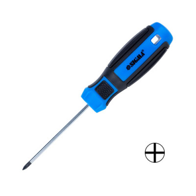 Викрутка хрестова PH 0 х 75 мм Cr-V Mega Сігма