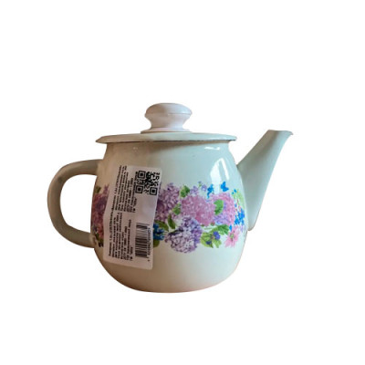 Чайник емаль 1,0л 