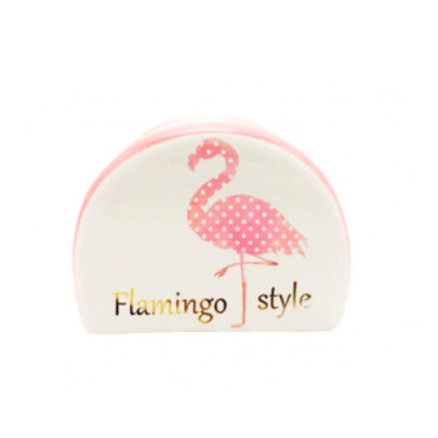 Серветниця Фламінго (довжина-10см, h-7см) в упаковці