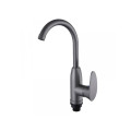 Змішувач для кухні пластик U-образний CEZAR-011-B SET Графіт з підведенням