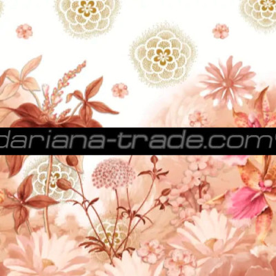 Клейонка настільна ES1133-2 ПВХ 1,35*30м без основи Dariana