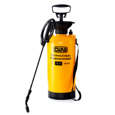 Обприскувач пневм. 8л Сила /уп 6шт
