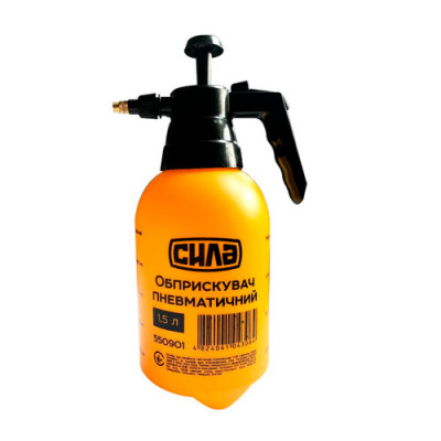 Обприскувач пневм. ручний 1.5л Сила /уп 20шт
