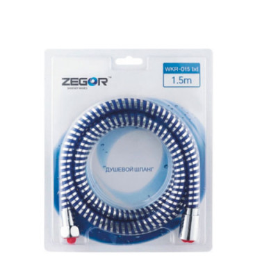 Шланг для душу WKR-015 150см (360*) силіконовий Термо ZEGOR