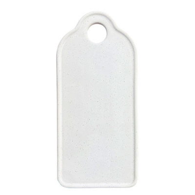 Дошка кухонна обробна фарфор 14,5*32см біла Хорека