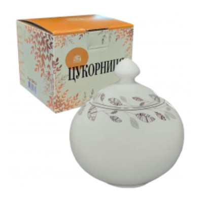 Цукорниця фарфор 520мл Патіо /уп.12шт
