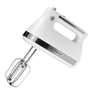 Міксер 200-400Вт GRM669W GRUNHELM 2шт вінчики, 2шт гачки білий (гарантія 1 рік) Міксер 200-400Вт GRM669W GRUNHELM 2шт вінчики, 2шт гачки білий (гарантія 1 рік)
