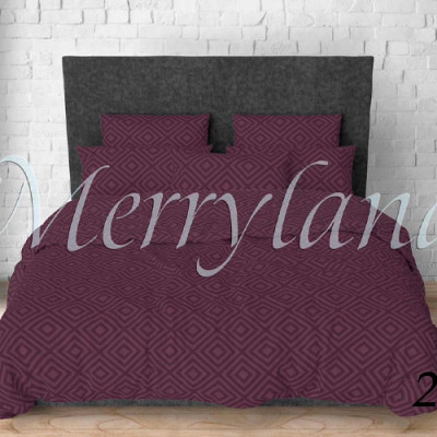 К-т пост. білизни євро /2819 ранфорс MERRYLAND(пр240*215, под. 200*215, нав. 70*70*2)