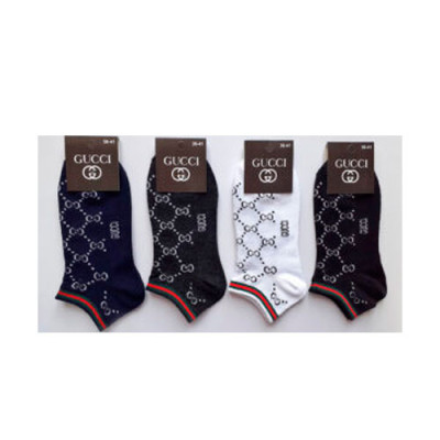 Шкарпетки (№334) короткі Gucci S507s чол(41-45) Мікс уп.12шт