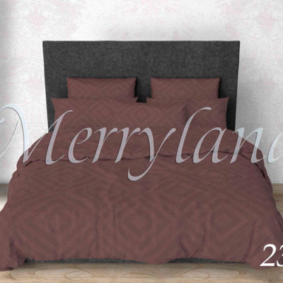 К-т пост. білизни двоспальне /2366 ранфорс MERRYLAND(пр180*215, под. 180*215, нав. 70*70*2)