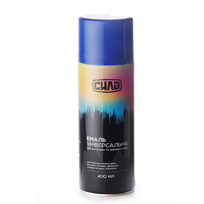 Аерозоль Сила алкідна синій 400 мл/Ral 5002/6 шт