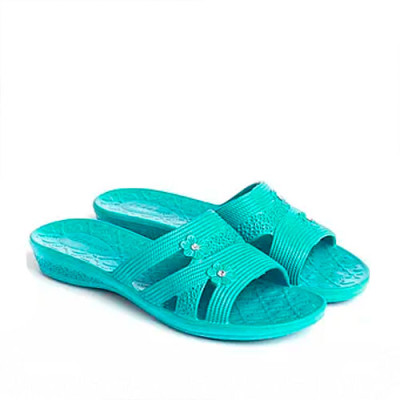 Капці жін DS-50 бірюза (37-41) 8шт/уп