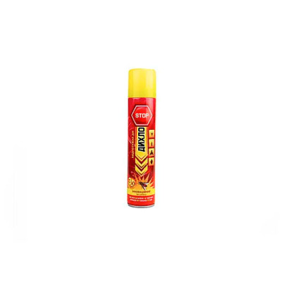 Дихлофос STOP засіб універсальний (Червоний) 300мл /24шт/48шт-ящ Космохим