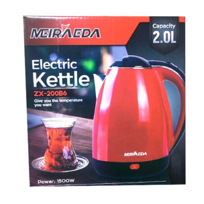Чайник електричний 2л 1500Вт MEIRAEDA ZX-200B6 /уп 12шт (без гарантії)