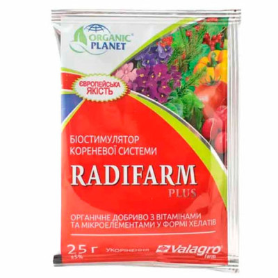 Добриво Radifarm plus біостимулятор корневої системи 25гр