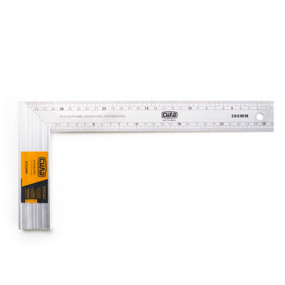 Кутник будівельний нержавіючий. 300мм Сила