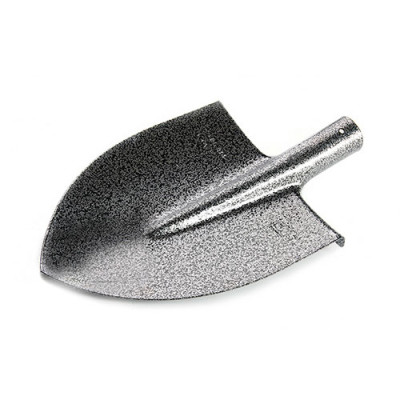 Лопата штикова гостра 220*300*390мм 0,8кг рельсова сталь молоткове покриття Сила