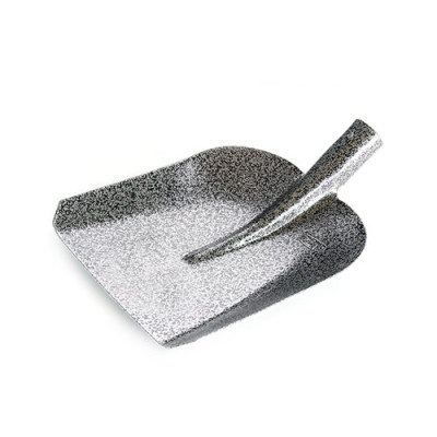 Лопата совкова 285*230*345мм 0,8кг молоткове покриття (рельсова сталь) Сила