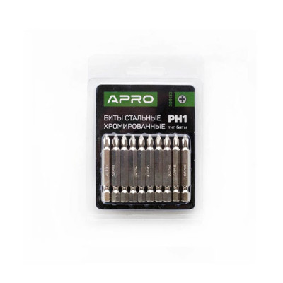 Біта Апро 50мм PH1 ударна хром, уп. 10шт
