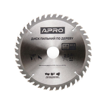 Диск пильн. по дер. Апро 250х32(30)х80Т