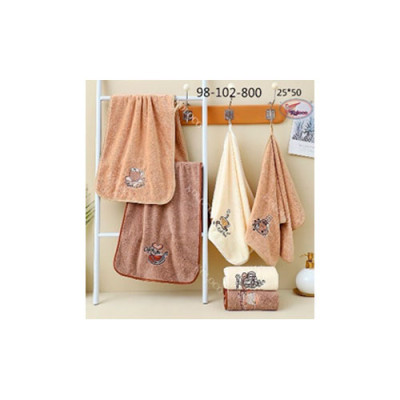 Серветка кухонна мікрофібра 25*50 Чашка Кави Коloco mix/98-102-1000/ 20шт в уп