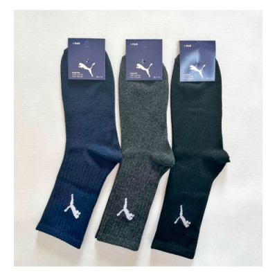 Шкарпетки (№260) висока резинка Puma XL99b чол(41-45) Білі уп.12шт