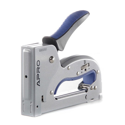 Степлер ресорний для скоби 4мм-14 мм сталевий корпус регулювання удару колесом Апро