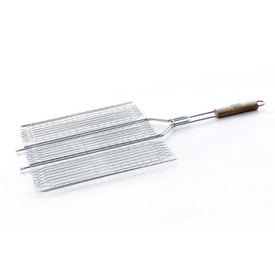 Решітка гриль для риби потрійна (66*40*36см) Cила