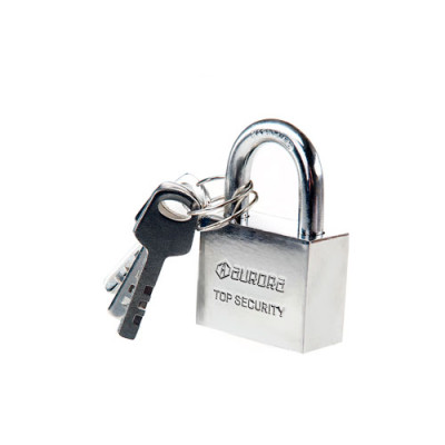 Замок навісний Extra 40x32x18мм дисковий (фінський) ключ AURORA