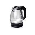 Чайник електричний 1,7л 1850-2200Вт EK-03GB корпус скло, чорний Metec