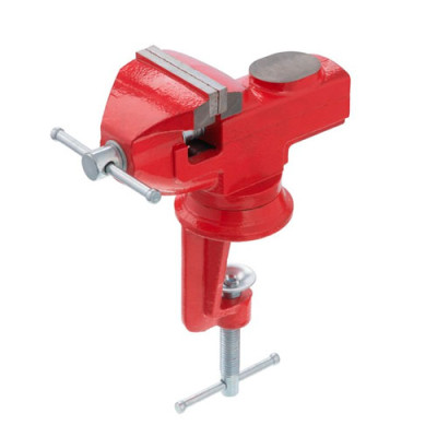 Лещата (тиски) слюсарні поворотні 60мм Інтертул