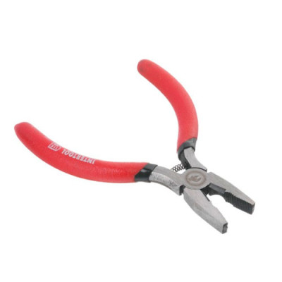 Плоскогубці прецизійні 115мм полив`яні двошарові рукоятки