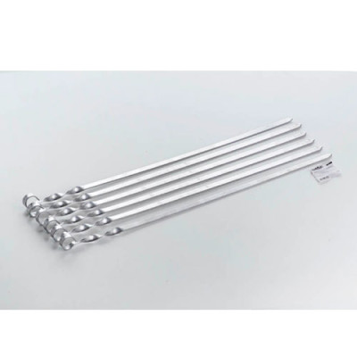 Шампур кутовий, з нержавіючої сталі 570*10*1,5мм Сила