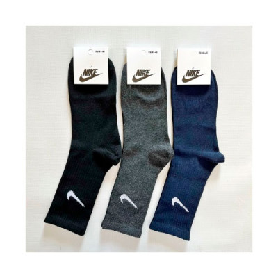Шкарпетки (№225) висока резинка Nike XL105T чол(41-45) Мікс уп.12шт