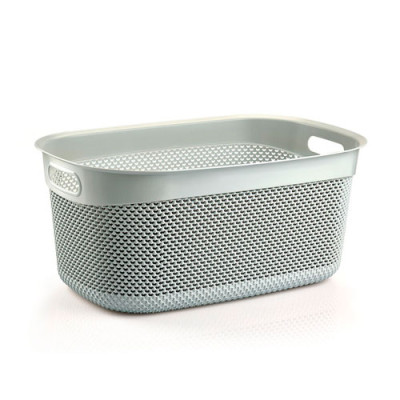 Кошик для білизни 9л Білий 33*24*16,5см DROP DESING/М-164