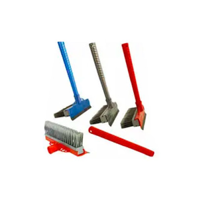 Скломийка 22м пластикова ручка щітка та скребок/170/ Zambak Plastik