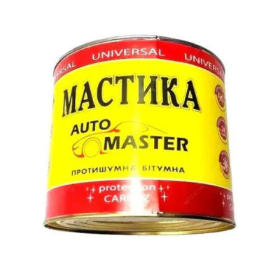 Мастика бітумна (антикор) АВТО бітум 0,9кг / 9шт