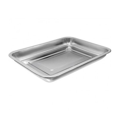 Деко для запікання прямокутне нерж.30*35*4 / B004-40