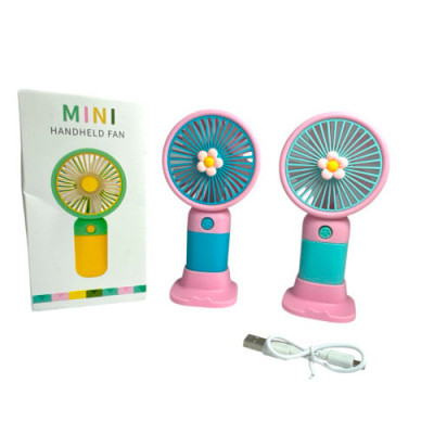 Вентилятор портативний Mini 200-2 150мм аккумулятор USB (без гарантії)
