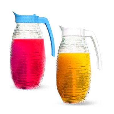 Графін скл. 1,7л з пласт кришкою БЕЗ УПАКОВКИ /9034-01