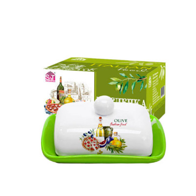 Маслянка керамічна Італійські страви /3397-13