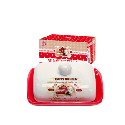 Маслянка керамічна Happy Kitchen /3397-11