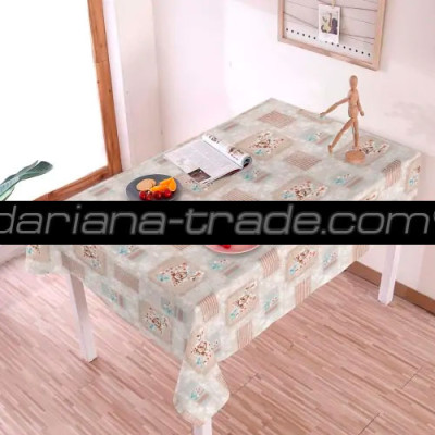 Клейонка ST2420-3 ПВХ 1,37х20м 2-х шар термічна на нетканинній основі Dariana