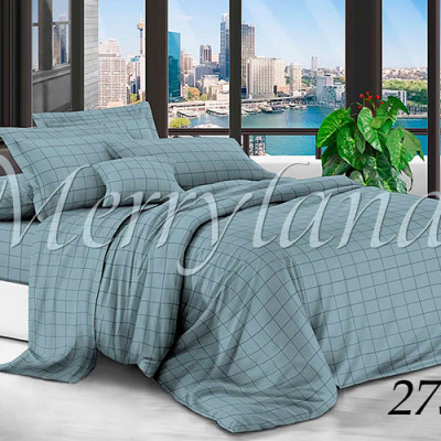 К-т пост. білизни євро /2735 бязь MERRYLAND BRONZE(пр200*215, под. 200*215, нав. 70*70*2)