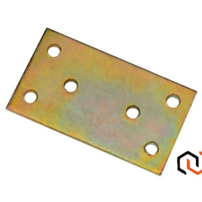 Пластина кріпильна №58 80мм*52мм*2мм оц. /уп 20шт
