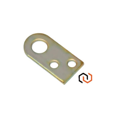 Вушка для замка №40 40мм*20мм*2мм цинк Рівне /уп 50шт