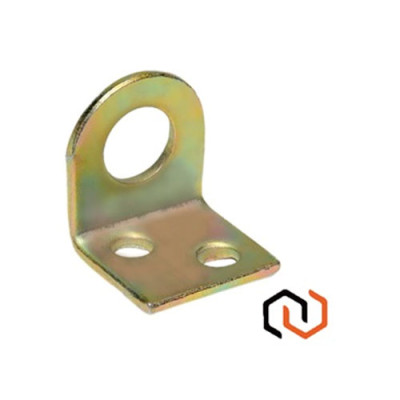 Вушка для замка №50 25мм*25мм*23мм*1.5мм цинк Рівностороннє  /уп 50шт