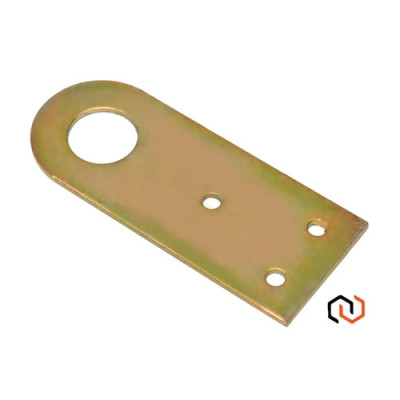 Вушка для замка №100 100мм*40мм*2мм цинк Рівне /уп 20шт