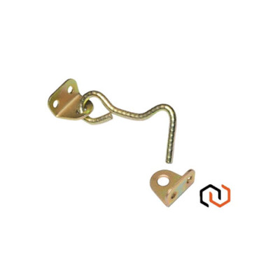 Гачок дверний 4мм*60мм цинк